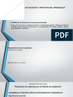 Clase Tema Sistemas de Ecuaciones 2x2