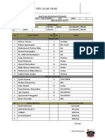 DAFTAR SUSUNAN PEMAIN (1) Baru