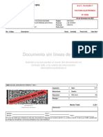 Documento Sin Líneas de Detalle