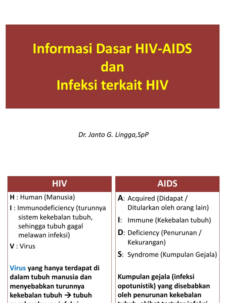 Info Dasar Hiv Aids | PDF