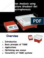 Mutation Analysis Using Temperature Gradient Gel Electrophoresis