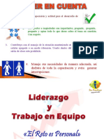 Liderazgo y Trabajo en Equipo. El Reto Es Personal 2012