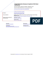 Insufficiency Guided Medication Dosing For Inpatients With Renal