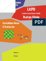 Na → Na+ + e− (Pembentukan kation)     F + e− → F− (Pembentukan anion)       Na+ + F− → NaF (Pembentukan ikatan ion antara kation Na+ dan anion F