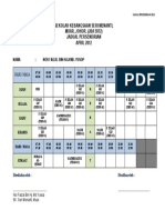 Jadual Guru