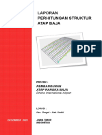 Contoh Perhitungan Struktur Atap Pipa Lengkung