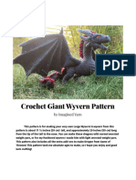 Crochet Giant Wyvern PDFPattern