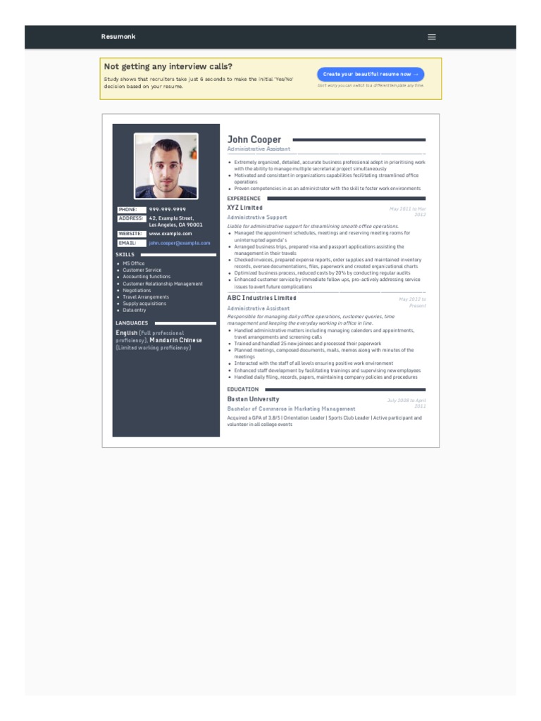 WWW Resumonk Com Regal PDF Business Economies