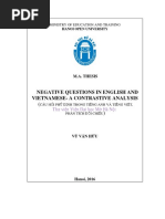(123doc) Negative Questions in English and Vietnamese A Contrastive Analysis