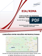 Eiarima - Duplicacao Rodovia Raposo Tavares sp270 - Via Oeste