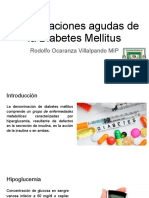 Complicaciones Agudas de La Diabetes Mellitus