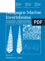 (Topics in Geobiology 8) Matthew J. James (Auth.), Matthew J. James (Eds.) - Galápagos Marine Invertebrates - Taxonomy, Biogeography, and Evolution in Darwin's Islands-Springer US (1991)