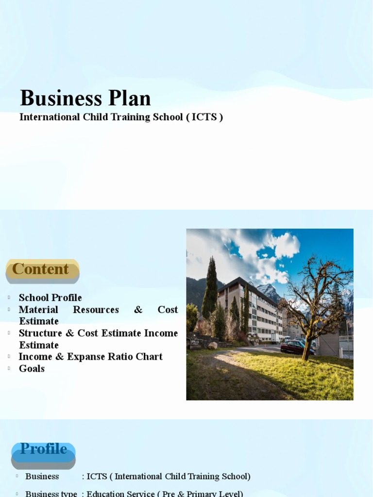 Icts Business Plan PDF