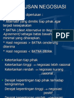 13. KEPUTUSAN NEGOSIASI