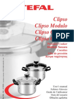 Manual Calipso - Oala Sub Presiune