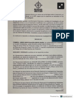 Investigación Disciplinaria Contra Funcionario de La UNP y Contra El Directivo de UT-UNP