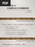 Complex Numbers 2