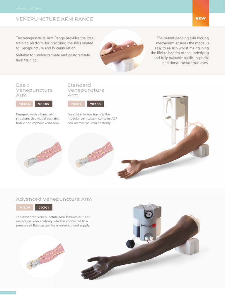 Venepuncture Arm Range PDF