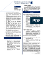 Constitutional Law 1 Outline