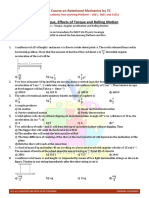 DPP - 3 - 3 in Rotational Mechanics