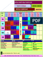 Jadual Kelas Colour-12