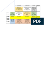 Horario 5