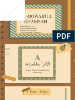 Fikih AL-QOWAIDUL KHAMSAH - Kel 7