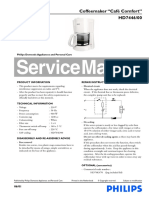 Service Manual Philips HD7746
