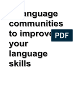 7 Language Communities To Improve Your Language Skills
