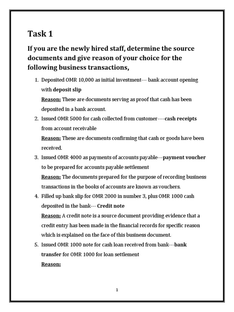 accounting 1 | PDF