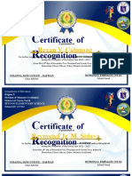 Bitoon Elementary School certificates