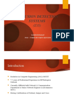 IDS Presentation (PGD-CySec)