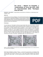 Geometria Sacra_ Matrici di Progetto a confronto nella realizzazione di Terra del Sole,città ideale e fortezza rinascimentale della Romagna Toscana,nei pressi di  Forli