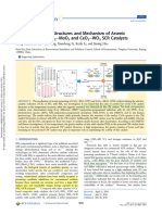 Comparison of The Structures and Mechanism of Arsenic Deactivation of CeO2-MoO3 and CeO2-WO3 SCR Catalysts