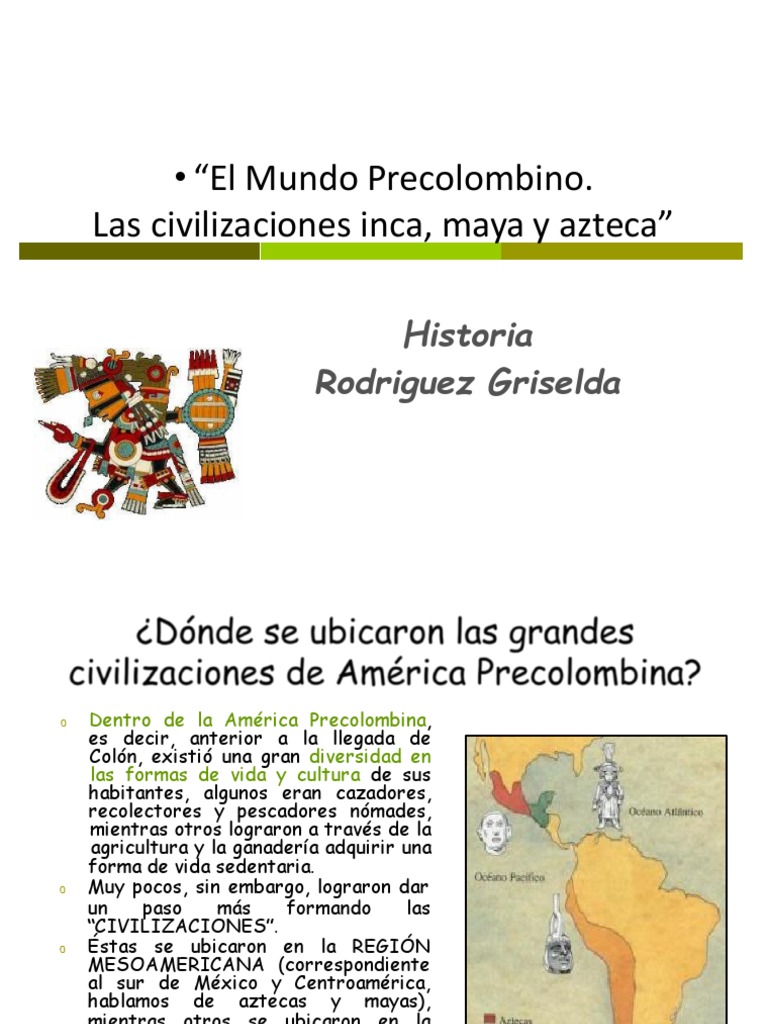 Civilizaciones Mayas, Aztecas e Incas | PDF | Imperio Inca ...