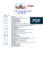 Indonesia Air Cargo Day Agenda External