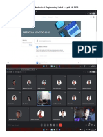 Mechanical Engineering Lab 1 - April 21, 2022