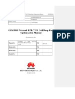 04 GSM BSS Network KPI (TCH Call Drop Rate) Optimization Manual
