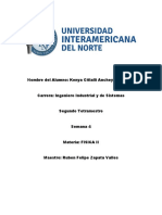 FISICA II - SEMANA 4 - Kenya Ancheyta