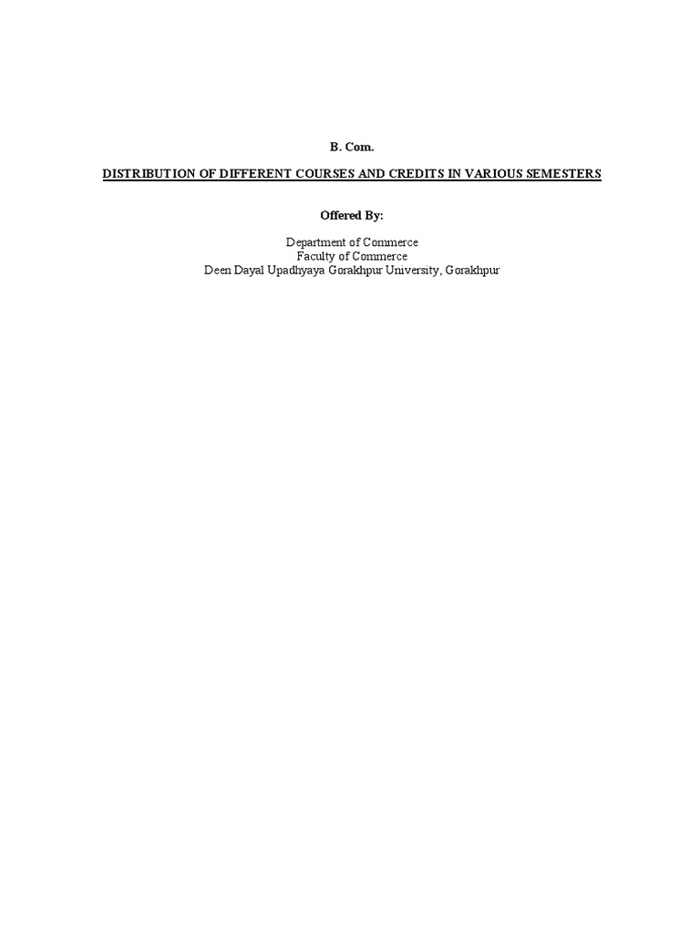 Syllabus of bcom pdf retail databases