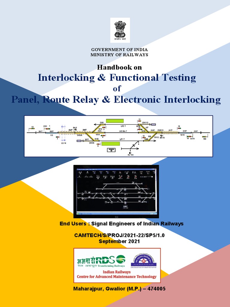Handbook On Interlocking & Functional Testing of PI RRI EI - September ...