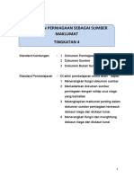 Dokumen Perniagaan Sebagai Sumber Maklumat Tingkatan 4