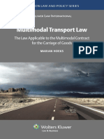 Multimodal Transport Law - The Law Applicable To Multimodal Contract For The Carriage of Goods (PDFDrive)