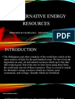 Alternative Energy Resources Report