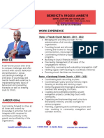BIA Pastor and Counsellor Resume