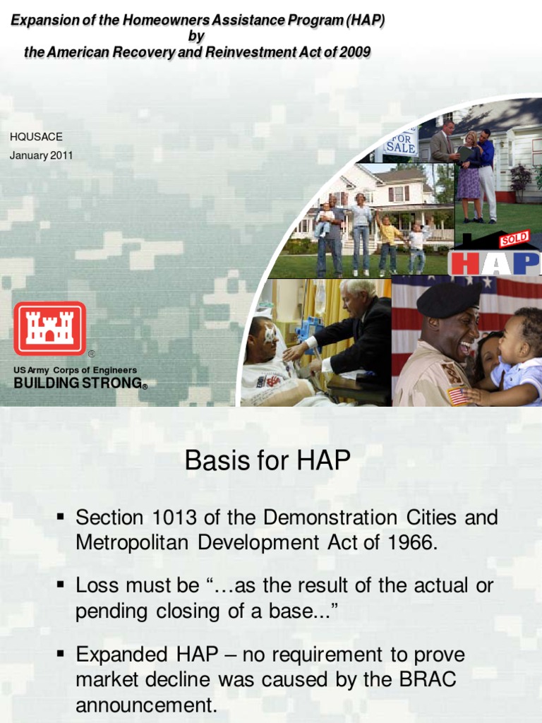 HAP Expansion 10jan2011 | PDF | United States Armed Forces | Foreclosure