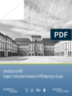 IFRS 2 Chapter Summary: Europe's Institutional Framework for IFRS Reporting