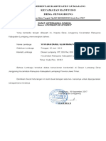 Surat Keterangan Domisili Yayasan Darul Ulum Ranuyoso Kabupaten Lumajang