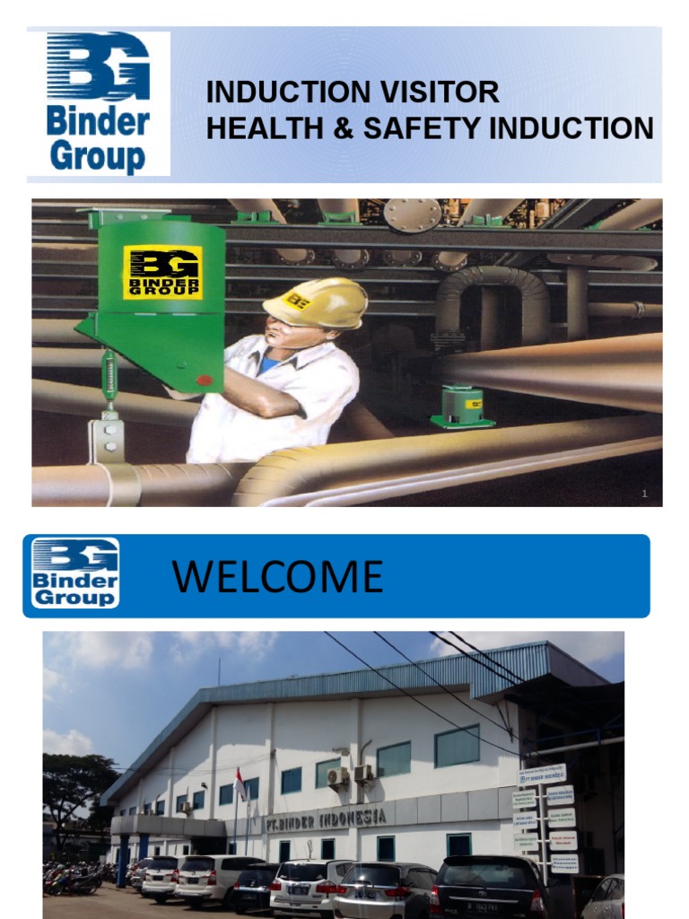 Safety Induction 2019 Rev 1 Visitor English Pdf Personal