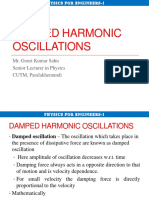 41-DHM Solution To The System and Oscillation